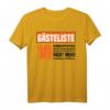 Lustiges Gästebuch T-Shirt zum 18. Geburtstag - Bitte Eintragen, Erinnerung für Gäste, Party-Gag & Geschenkidee für 18-Jährige