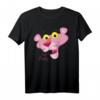 Pink Panther Face Portrait T-Shirt - Offiziell lizenziertes Merchandise für Fans und Cartoon-Liebhaber
