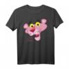 Pink Panther Face Portrait T-Shirt - Offiziell lizenziertes Merchandise für Fans und Cartoon-Liebhaber
