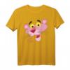 Pink Panther Face Portrait T-Shirt - Offiziell lizenziertes Merchandise für Fans und Cartoon-Liebhaber