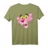 Pink Panther Face Portrait T-Shirt - Offiziell lizenziertes Merchandise für Fans und Cartoon-Liebhaber