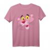 Pink Panther Face Portrait T-Shirt - Offiziell lizenziertes Merchandise für Fans und Cartoon-Liebhaber