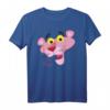 Pink Panther Face Portrait T-Shirt - Offiziell lizenziertes Merchandise für Fans und Cartoon-Liebhaber