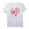 Pink Panther Face Portrait T-Shirt - Offiziell lizenziertes Merchandise für Fans und Cartoon-Liebhaber