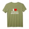 HapDuck Funny Red Heart Love T-Shirt – Humorvolles Partyshirt für Teenager, Freundinnen & Freunde als Geschenk