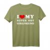 I Love My Super Hot Girlfriend T-Shirt – Humorvolles Vintage Design zum Ausdruck Ihrer Liebe