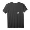 Lustiges Damen Katzen T-Shirt mit Mittelfinger Pocket - Humorvolles Tiermotiv mit V-Ausschnitt, ideales Geschenk für Katzenliebhaber