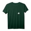 Lustiges Damen Katzen T-Shirt mit Mittelfinger Pocket - Humorvolles Tiermotiv mit V-Ausschnitt, ideales Geschenk für Katzenliebhaber