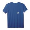Lustiges Damen Katzen T-Shirt mit Mittelfinger Pocket - Humorvolles Tiermotiv mit V-Ausschnitt, ideales Geschenk für Katzenliebhaber