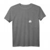 Lustiges Damen Katzen T-Shirt mit Mittelfinger Pocket - Humorvolles Tiermotiv mit V-Ausschnitt, ideales Geschenk für Katzenliebhaber
