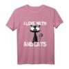 Lustiges Mathe T-Shirt mit Katze und Formeln – Perfekt für Mathelehrer, Katzenliebhaber und Humorvolle