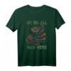 HapDuck Alice im Wunderland T-Shirt mit Cheshire Cat Neon Design - All Mad Here Lizenziertes Disney Fan-Shirt