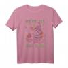 HapDuck Alice im Wunderland T-Shirt mit Cheshire Cat Neon Design - All Mad Here Lizenziertes Disney Fan-Shirt