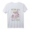 HapDuck Alice im Wunderland T-Shirt mit Cheshire Cat Neon Design - All Mad Here Lizenziertes Disney Fan-Shirt