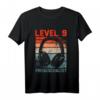 Kinder 9. Geburtstag Jungen Video Gamer Level 9 Freigeschaltet T-Shirt – Perfekt für Gaming-Party & Geburtstagsshirt für junge Zocker