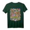 Monster Medley T-Shirt – Klassisch geschnitten mit doppeltem Saum, perfektes Streetwear-Design für Fans
