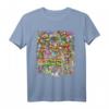 Monster Medley T-Shirt – Klassisch geschnitten mit doppeltem Saum, perfektes Streetwear-Design für Fans