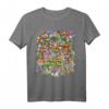 Monster Medley T-Shirt – Klassisch geschnitten mit doppeltem Saum, perfektes Streetwear-Design für Fans