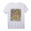 Monster Medley T-Shirt – Klassisch geschnitten mit doppeltem Saum, perfektes Streetwear-Design für Fans