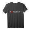 I Heart Jungkook T-Shirt – K-Pop Fanartikel für BTS Fans, klassisch geschnitten