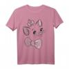 HapDuck Aristocats Marie Cute Kitten Face Up Close T-Shirt – Offiziell lizenzierte Disney Katzen T-Shirt für Fans