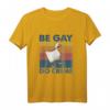 HapDuck Do Crime Duck - Lustiges LGBTQ Pride T-Shirt für Lesben, Bisexuelle, Transgender & Gender Queer mit Humor