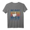 HapDuck Do Crime Duck - Lustiges LGBTQ Pride T-Shirt für Lesben, Bisexuelle, Transgender & Gender Queer mit Humor