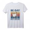 HapDuck Do Crime Duck - Lustiges LGBTQ Pride T-Shirt für Lesben, Bisexuelle, Transgender & Gender Queer mit Humor