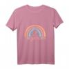 Süßes Regenbogen Mädchen T-Shirt zum 10. Geburtstag – Perfekt für Geburtstagsparty & Geburtstagsgeschenk für 10-Jährige