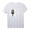 Heavy Metal Plastik Gabel Lustiges Rockmusik T-Shirt – Geschenk für Rockmusiker, Gitarristen & Metal Fans