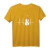 Kontrabass T-Shirt Herzschlag Instrument Musiker Geschenk – Perfekt für Musiker, Bandmitglieder und Musiklehrer