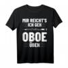 Holzblasinstrument Oboe T-Shirt für Oboenspieler und Musiker – Perfekt für Oboenkonzerte und als Geschenk