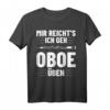 Holzblasinstrument Oboe T-Shirt für Oboenspieler und Musiker – Perfekt für Oboenkonzerte und als Geschenk
