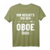 Holzblasinstrument Oboe T-Shirt für Oboenspieler und Musiker – Perfekt für Oboenkonzerte und als Geschenk