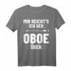 Holzblasinstrument Oboe T-Shirt für Oboenspieler und Musiker – Perfekt für Oboenkonzerte und als Geschenk