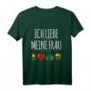 Ich liebe es, wenn meine Frau mich Schafkopf spielen lässt T-Shirt – Lustiges Geschenk für Freunde und Stammtischspieler
