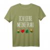 Ich liebe es, wenn meine Frau mich Schafkopf spielen lässt T-Shirt – Lustiges Geschenk für Freunde und Stammtischspieler