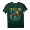 Level 16 Complete Level 17 Loading Gaming T-Shirt - Perfektes Geburtstagsgeschenk für Videospieler, Nerds und eSport Fans