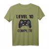 Gaming Zocken Level 10 Geburtstag T-Shirt für PS5 & PC Gamer – Retro Style, E-Sport & Multiplayer Geschenk