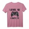 Gaming Zocken Level 10 Geburtstag T-Shirt für PS5 & PC Gamer – Retro Style, E-Sport & Multiplayer Geschenk