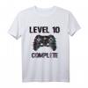 Gaming Zocken Level 10 Geburtstag T-Shirt für PS5 & PC Gamer – Retro Style, E-Sport & Multiplayer Geschenk