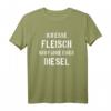 Herren T-Shirt mit Spruch 'Ich esse Fleisch und fahre einen Diesel' – Lustiges Statement gegen Dieselfahrverbote & Umweltdebatte