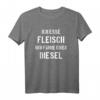 Herren T-Shirt mit Spruch 'Ich esse Fleisch und fahre einen Diesel' – Lustiges Statement gegen Dieselfahrverbote & Umweltdebatte