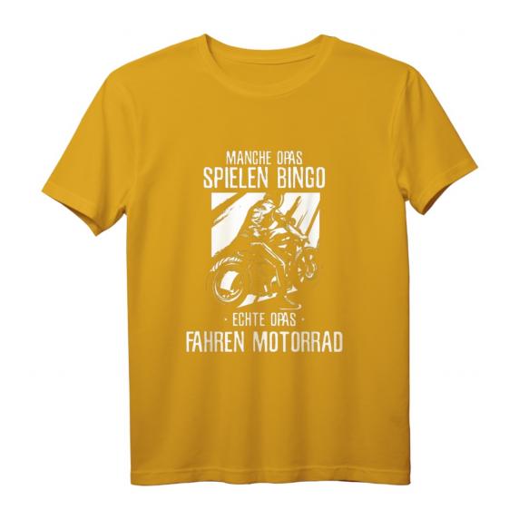 Herren Motorrad T-Shirt für Opa & Biker – Lustiges Design für Bingo spielende Opas, perfekte Geschenkidee für Motorradfahrer-Opa Herren Motorrad T-Shirt für Opa & Biker – Lustiges Design für Bingo spielende Opas, perfekte Geschenkidee für Motorradfahrer-Opa