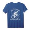 Lustiges Radfahrer Spruch T-Shirt - Wofür Akku Wenn Beine Fahrrad, Perfekt für Mountainbike & Rennrad Liebhaber
