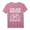 Ich Bin Selten Radlos - Lustiges Fahrradfahrer T-Shirt für Radliebhaber, E-Bike, Rennrad & Mountainbike Fans
