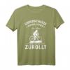 Lustiges Radfahrer Spruch T-Shirt – Unterschätze Niemals Fahrrad für Radsportfans, Mountainbike- und Rennradfahrer