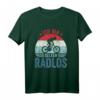 Ich Bin Selten Radlos - Lustiges Fahrradfahrer T-Shirt für Radliebhaber, Biker & Naturfreunde als Geschenk oder Radtour-Outfit