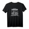 Coole Papas spielen mit der Kettensäge - Lustiges Waldarbeit Herren T-Shirt für Förster, Holzfäller & Waldarbeiter