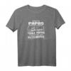 Coole Papas spielen mit der Kettensäge - Lustiges Waldarbeit Herren T-Shirt für Förster, Holzfäller & Waldarbeiter